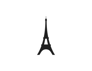 Eiffel tower icon. Vector illustration.