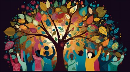 Illustration that captures the spirit of global unity and collaboration.
Greated using generative AI.