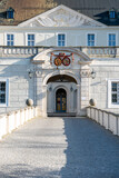 Fototapeta Łazienka - Front barokowego pałacu w Zaborze / The front of the Baroque palace in Zabór