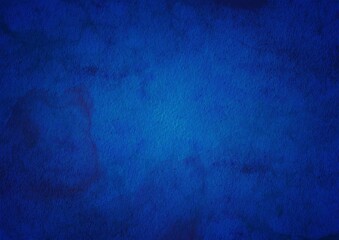 Poster - Abstract navy blue watercolor texture background, Grunge watercolor paint splash and stains in elegant dark blue