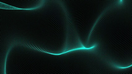 Aufkleber - Data technology illustration. abstract background with lines. abstract background with glowing lines. Cyber or technology background.
