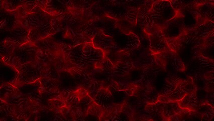 Aufkleber - red color communication and technology network background withm oving lines and dots. beautiful moti