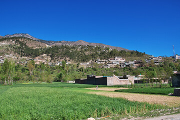 Sticker - Nature in Swat valley of Himalayas, Pakistan