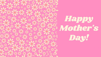 Wall Mural - Image for concept of Happy Mothers day