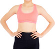 © NT_studio - Asian woman in sport clothes and body diet and slim with measuring waist for weight, girl exercise have cellulite and calories loss, health and wellness concept.
