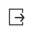 © sumi - button out outline icon vectors - eps10