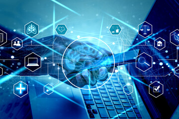 Poster - artificial intelligence and communication, ai technology