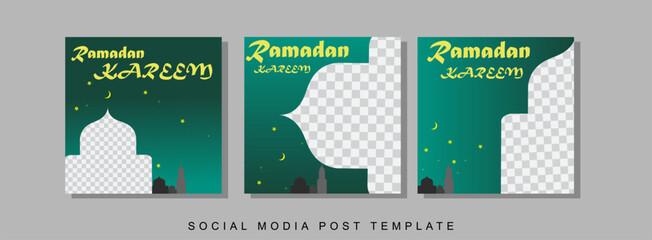 Canvas Print - modern template post for social media ads, web banner sale