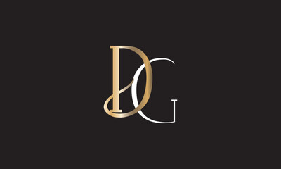 DG, GD , D, G, Abstract Letters Logo Monogram