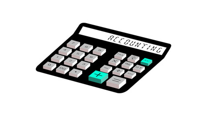 accounting calculator illustration
