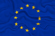 © Stanislau Vyrvich - National flag of Europe. Background  with flag of Europe.