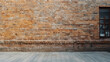 Brown Brick Wall Texture Background for Exterior Factory