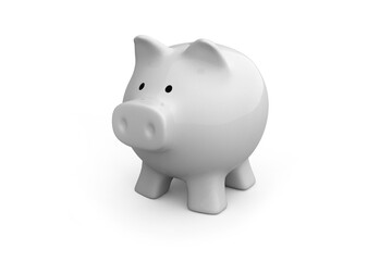 Sticker - Composite image of piggy bank