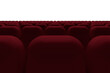 Chairs in row at theater auditorium
