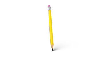 Poster - Digitally generated image of pencil