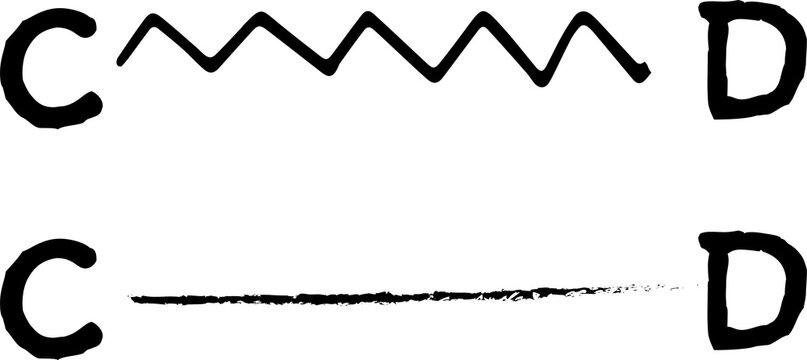 Digital image of alphabets