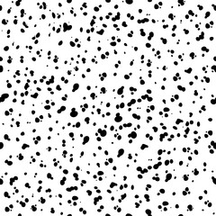 Dalmatian or cow seamless pattern, animal print