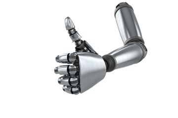 Poster - Robotic hand showing thumbs up