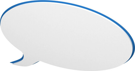 Poster - Speech bubble symbol