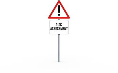Aufkleber - Road sign with exclamation mark