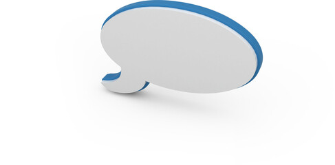 Poster - Speech bubble symbol