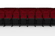 Auditorium theater seats in row