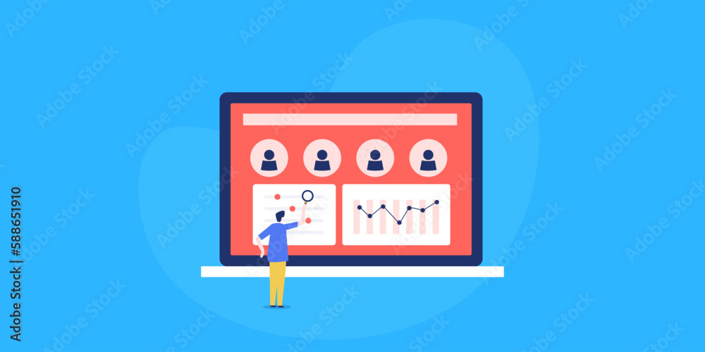 Customer management tool helps businessman to identify customer needs ...