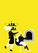 © M.Fauzi - beauty salon illustration