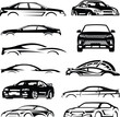 © Vector_art05 - Car logo, auto dealership, car silhouette, car icon, automotive car logo design vector template icon
