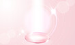 © fromage - pink light glowing abstract background