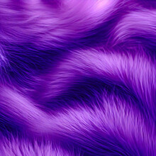 Purple Fur. Generative AI.