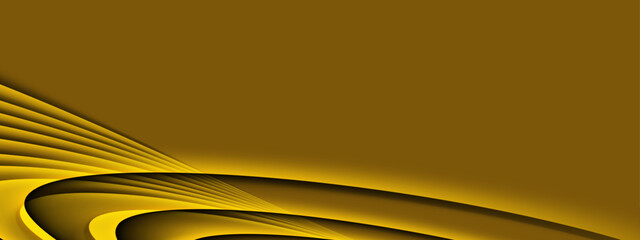 Wall Mural - Gold background with abstract geometry style concept