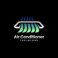 air conditioning logo for company or commercial logo