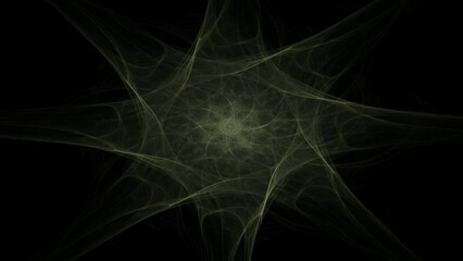 Wall Mural - abstract background with animated shapes and circles