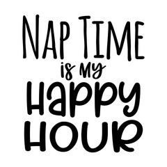 Wall Mural - Nap Time is My Happy Hour