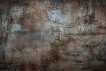 Grunge metal background. Rusty metal texture. Rusted metallic background. Scratched grunge metallic texture