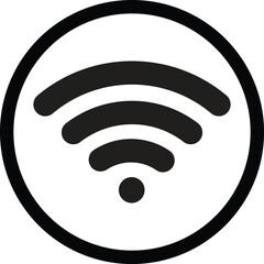 Fototapete - wi fi icon vector . wireless icon . wifi connection icon design vector illustration
