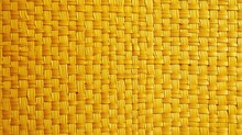 Yellow Woven Texture Background. Generative Ai.