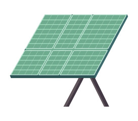 Canvas Print - eco energy panel solar