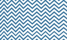 Blue And White Zigzag Seamless Pattern. Christmas Chevron Pattern Seamless Background Texture In Blue.