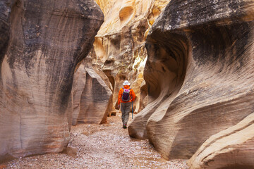 Canvas Print - Slot canyon