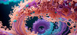 Abstract biological background artwork created with Generative AI.