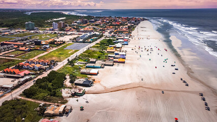 Wall Mural - Salinópolis Atalaia Salinas Pará Praia Cidade Litoral Amazonia Ruas Estrada Férias Feriado Viajar Viagem Paraense Salinopolis Para Paisagem Litoranea Aérea Drone Ônibus Carro Verão Veraneio