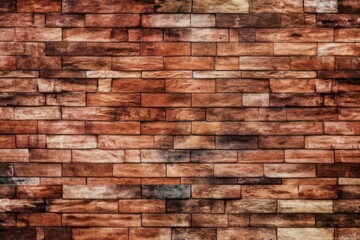 Wall Mural - Background made of bricks and a brick wall texture. Generative AI