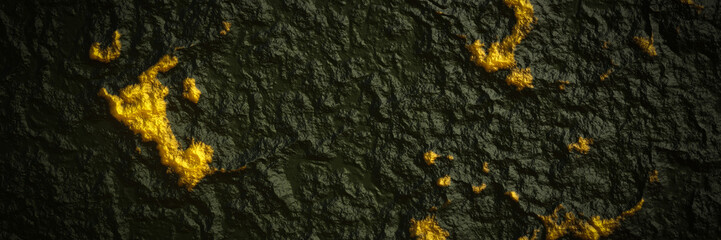Wall Mural - Abstract gold and black background.