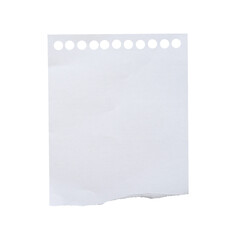 Poster - Blank white paper sheet for template