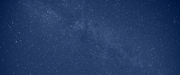 Wall Mural - Amazing starry sky at night, banner design