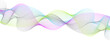 © Ahmad Araf - Abstract colorful lines background. Blending gradient colors. Digital frequency track equalizer. Abstract frequency sound wave lines and twisted curve lines background. Vector illustration.