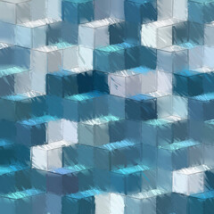 Wall Mural - colorful abstract mosaic with a rough texture background. colored square pattern background. picture