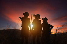 A Scout Reserve Team At Jungle Camp, Boy Scout America